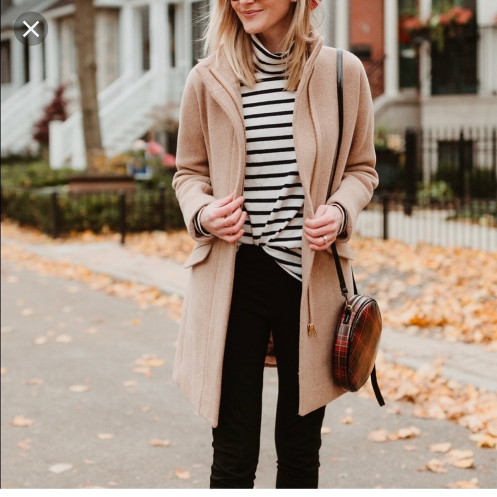 J.Crew Stadium Cloth Cocoon Coat 00